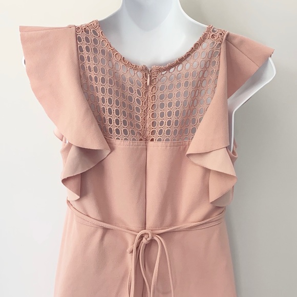 SOLD Motherhood Maternity Blush Pink Dress - Picture 6 of 8